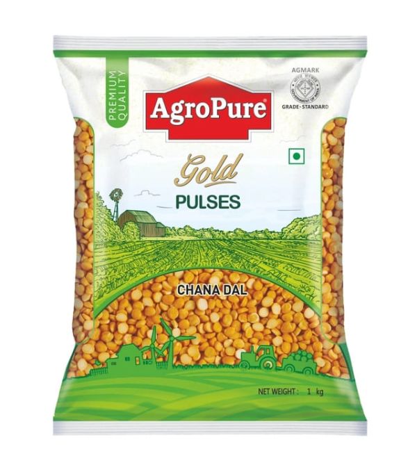 AgroPure Gold Chana Dal 1 kg