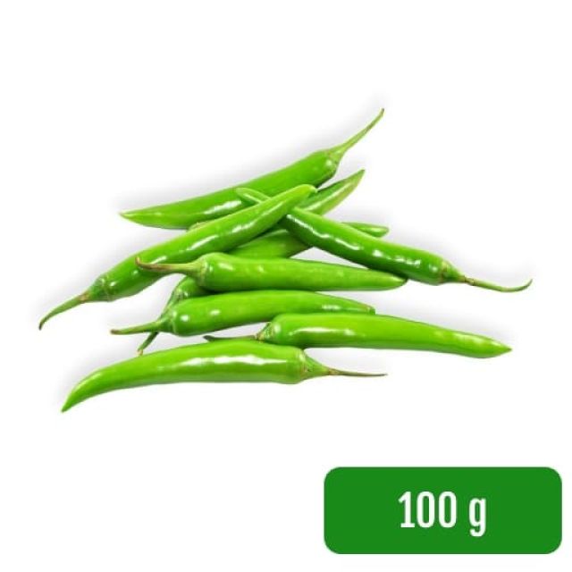 Green Cilli (Hari mirch) 100 g