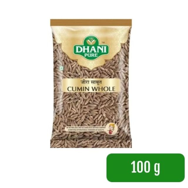 Dhani Pure Cumin (Jeera) Whole, 100 g