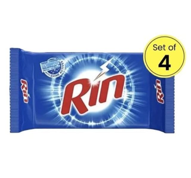 Rin Detergent Bar 4X190 g