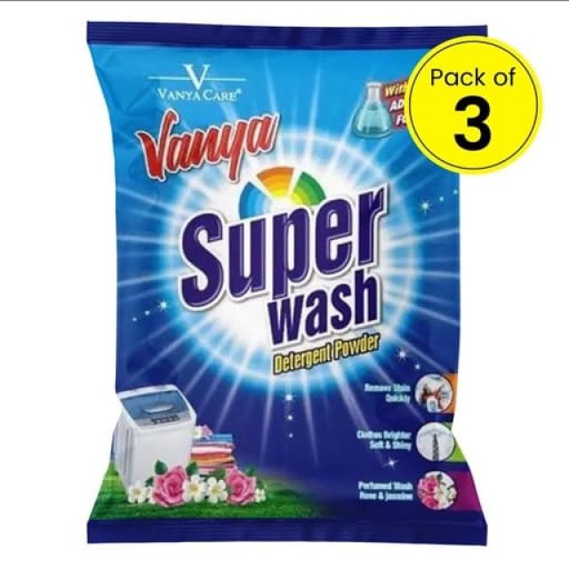 Vanya Super Wash Detergent powder 3X1 kg
